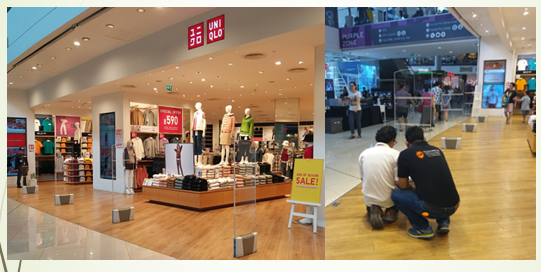 อุปกรณ์ระบบป้องกันสินค้าสูญหาย EAS กันขโมยสินค้า สำหรับร้านค้าปลีก - Image 2