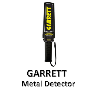 12. เครื่องตรวจโลหะ แบบมือถือ Metal Detector "GARRETT"