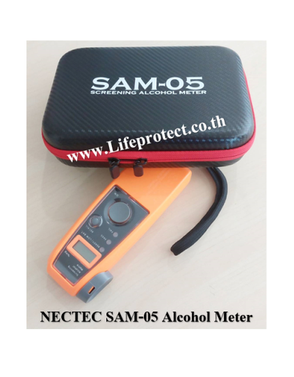 11. เครื่องตรวจวัดระดับแอลกอฮอล์ทางลมหายใจ SAM-05 (NECTEC)